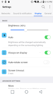 Flat LGHome Theme for LG G6 V30 G5 G4 G3 V20 K10 - náhled