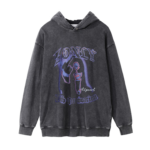 Title 9, Distressed Hooded Sweater For Men — Comfortable...