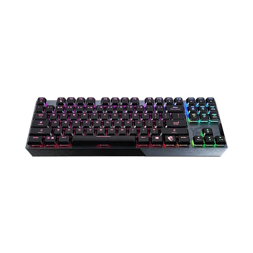 Bàn phím cơ gaming có dây MSI Vigor GK50 TKL Kailh Low Profile Switch (màu đen) (S11-04US272-GA7)