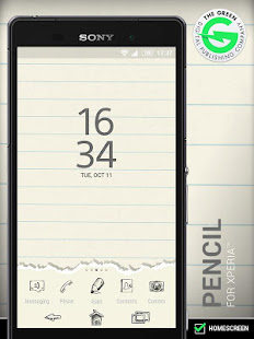 Pencil for Xperia™ banner