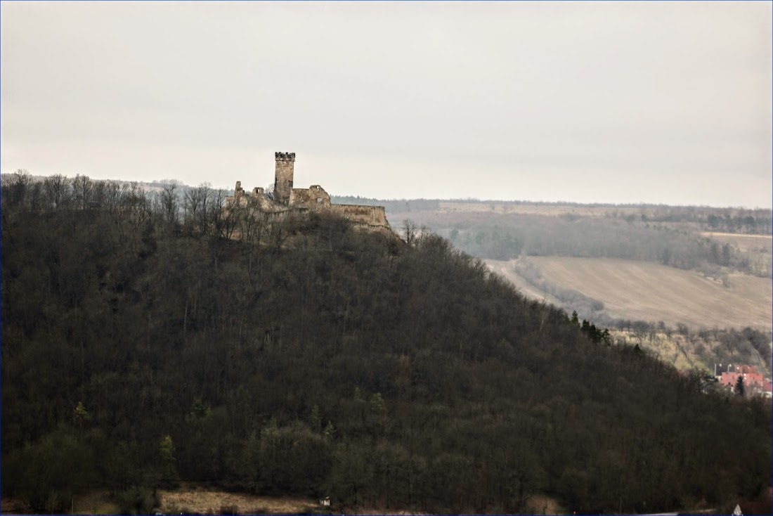 Тюрингенский лес (Thüringer Wald) и Айзенах в январе 2022.