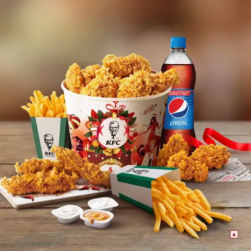 Festive Chicken Bucket - 12 Pcs