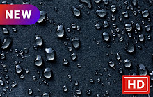 Water Drop Creative Material New Tab Theme HD small promo image