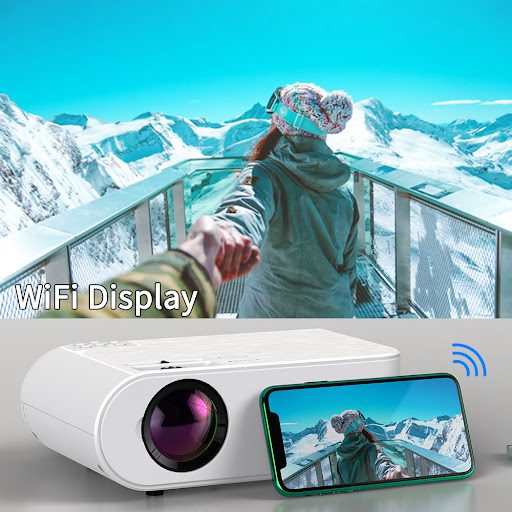 Title 3, Portable Smart Projector P62 for Home Use Enjoy...