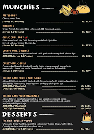 The Big Bang Burger menu 4