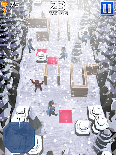 Winter Fugitives: stealth game (Mod Money)