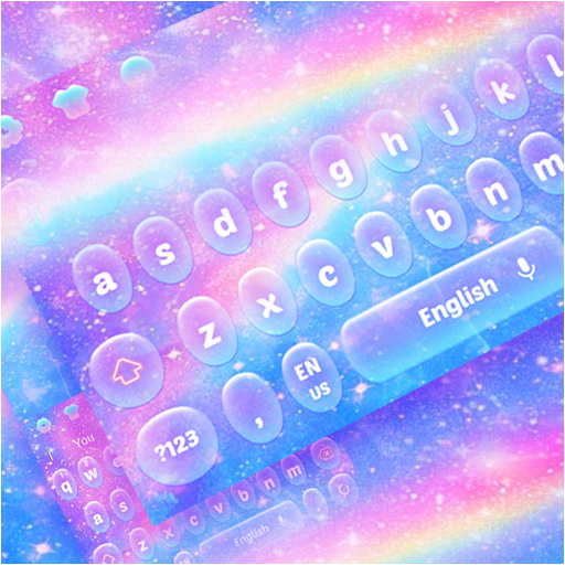 Colorful Rainbow Keyboard
