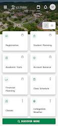 Southern Adventist University app interface screenshot screenshot