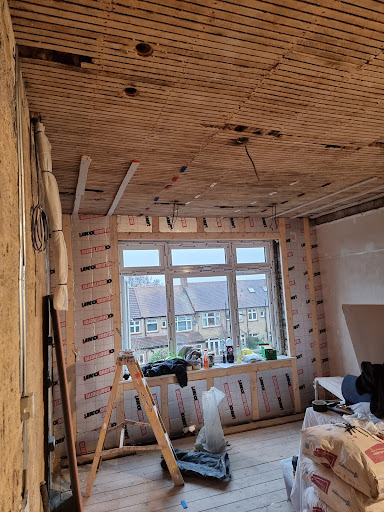 Large bedroom board and skim in woodford green