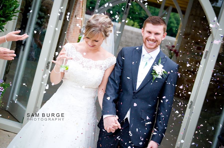 Wedding photographer Sam Burge (samburgephoto). Photo of 2 July 2019