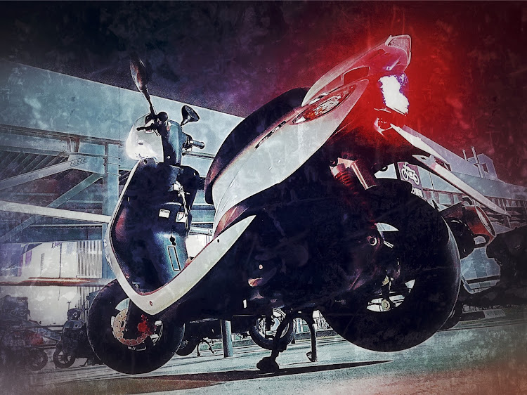 猛獣音速さんが投稿したYAMAHA・JOG ZRに関するカスタム事例の投稿画像1枚目