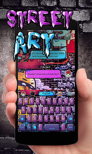 Street Art GO Keyboard Theme