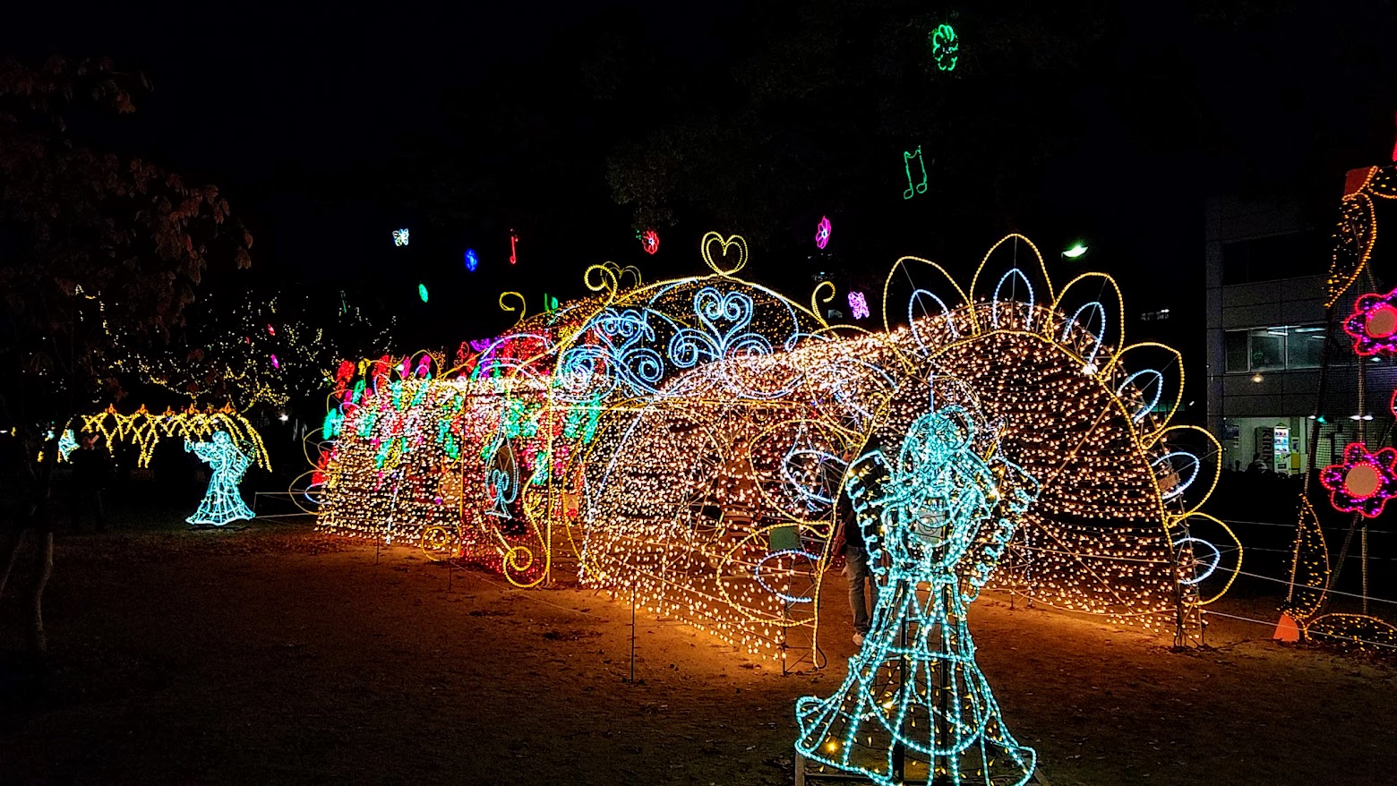 Music Garden area of Hiroshima Dreamination, 2018