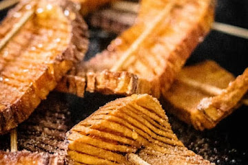 Ultra Crispy Hasselback Sweet Potato recipe