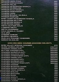 Bird Valley Bar & Restaurant menu 5