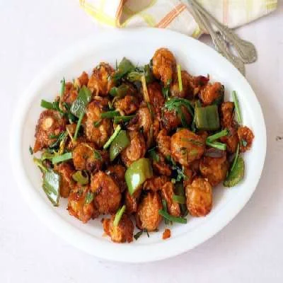 Chilli Mushroom Dry