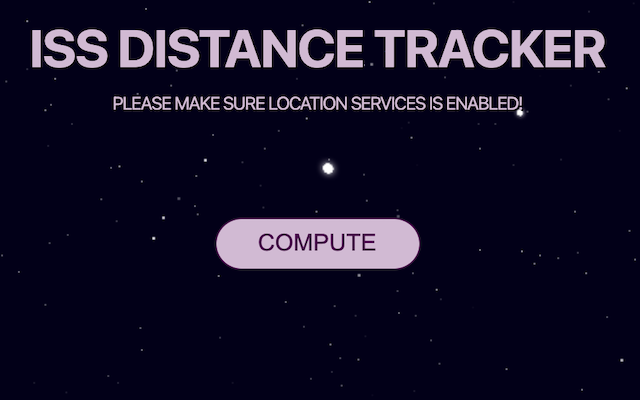 ISS Distance Preview image 0