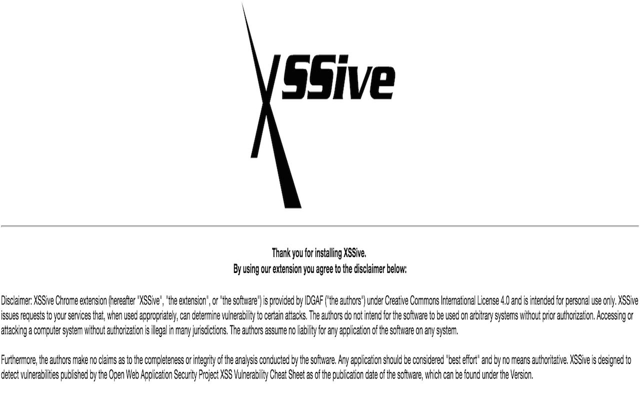 XSSive Preview image 0