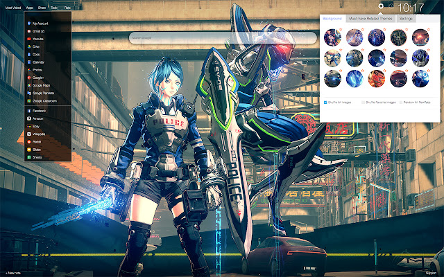 Astral Chain Wallpapers and Tab Theme