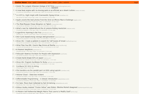 Hacker News Reading Time