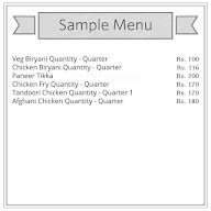 Biryani Cult menu 1