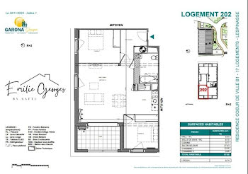 appartement à Lespinasse (31)