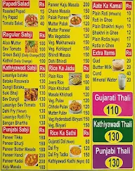 Jalaram Paratha House menu 1