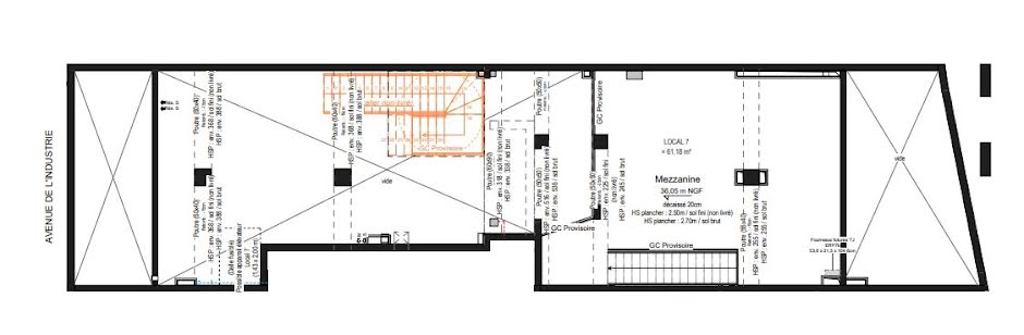 Location  locaux professionnels  424.16 m² à Ivry-sur-Seine (94200), 8 333 €