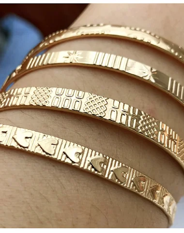 Gouden creatieve armband - 3