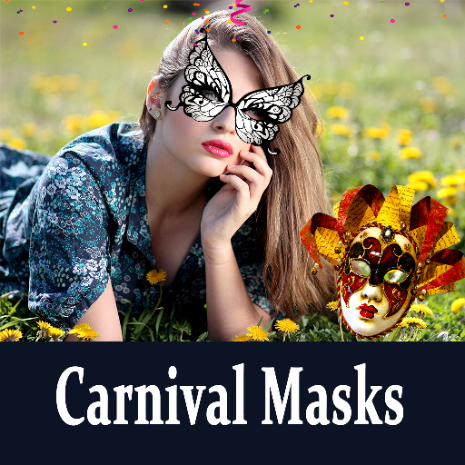 Carnival Masks Photo Montage - Mask Sticker Studio