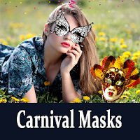 Carnival Masks Photo Montage - Mask Sticker Studio