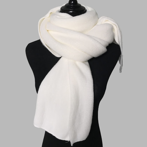 Title 7, Ladies Scarf Warm Winter Solid Color Cashmere