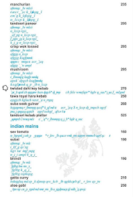 L Cafe menu 5