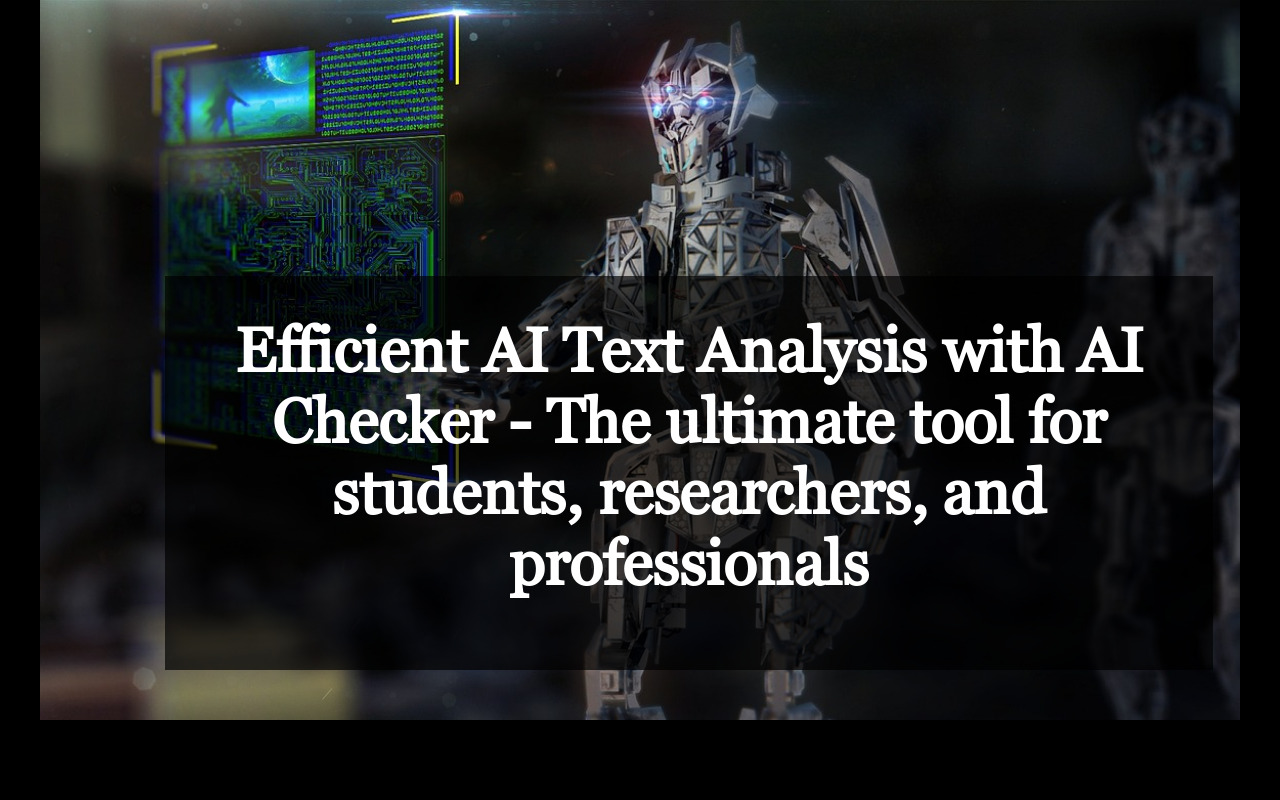 AI Text Checker Preview image 1