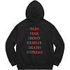 supreme/the crow hooded sweatshirt fw21