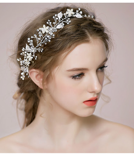Title 4, European Bride Ornament Hair Band. Enhance your...