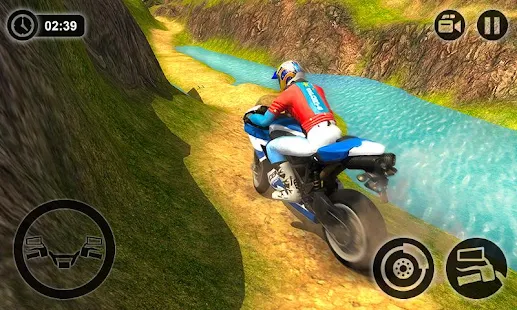  Uphill Offroad Motorbike Rider- 스크린샷 미리보기 이미지  