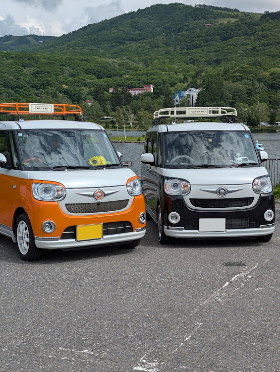 ムーヴキャンバスのドライブ・新緑と愛車・曇り空と愛車に関するカスタム事例の投稿画像16枚目
