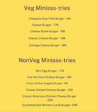 Burger Ministry By Captain Burger menu 1