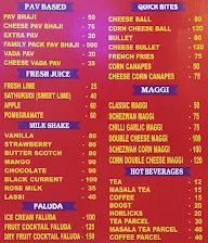 Chatpata Chat House menu 1