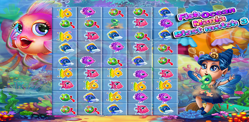 Ocean Fish Blast | Match-3 Puzzle Mania