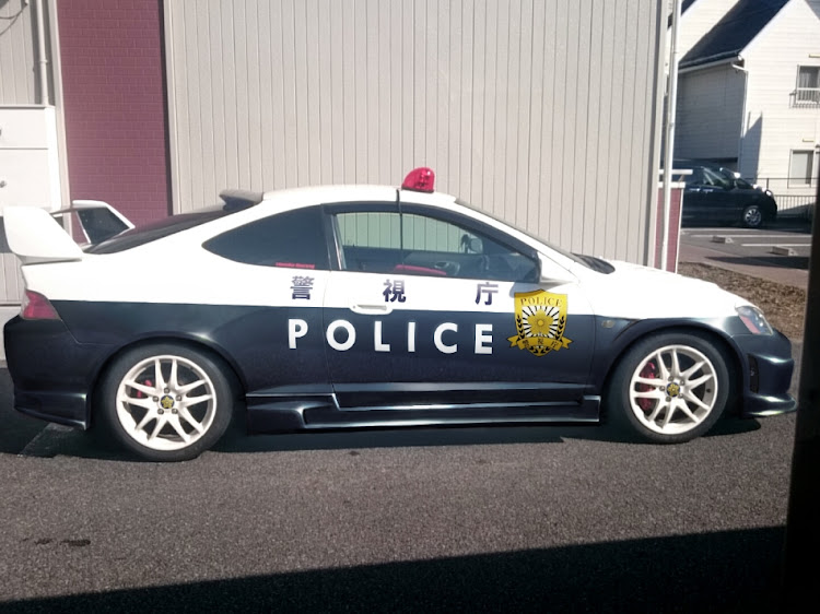 インテグラタイプRのパトカーに関するカスタム事例の投稿画像1枚目