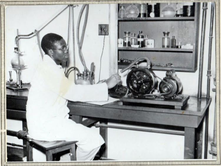 Prof Nokwanda Makunga's father, Prof Oswald Makunga, who studied botany during apartheid and later became the mayor of Alice.