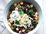 Black Bean, Hominy, and Kale Stew was pinched from <a href="http://www.myrecipes.com/recipe/bean-hominy-kale-stew-50400000126283/" target="_blank">www.myrecipes.com.</a>