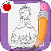 Easy Draw: Learn How to Draw a Princesses & Queens  Icon