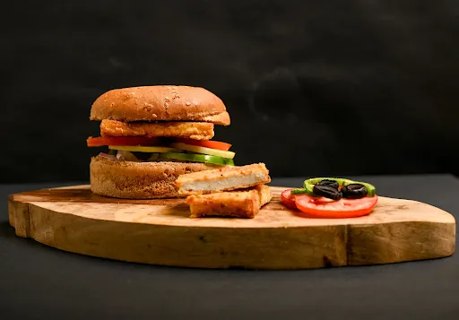 Paneer Crackling Burger