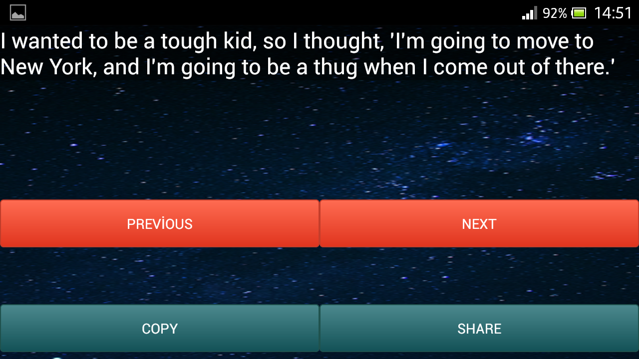 Thug Life Quotes screenshot