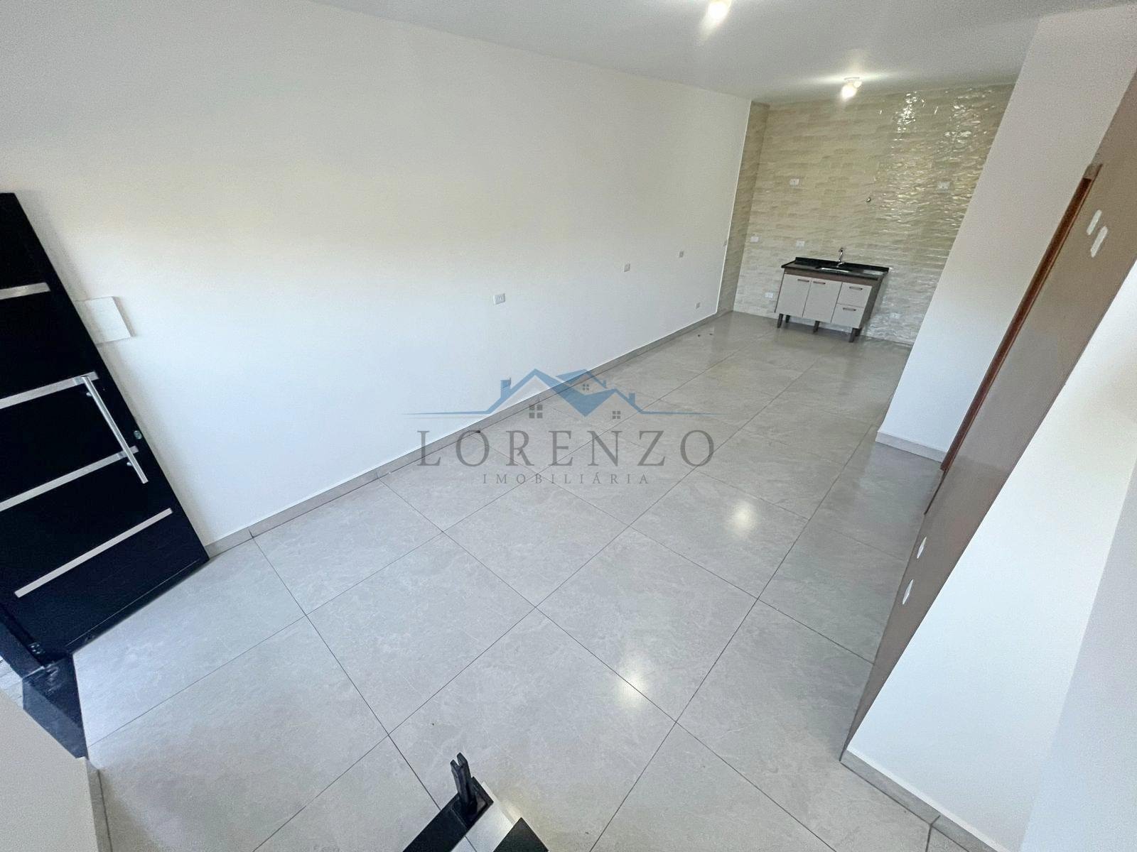 Sala de estar e cozinha