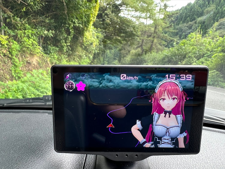 コペンの竜頭が滝までドライブ・駐車場の中心で愛を叫ぶ・ブレーキマスターシリンダーストッパー・レーダー探知機サクラに関するカスタム事例の投稿画像5枚目