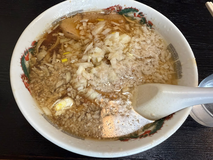 WRX STIのいつもイイネ&コメントありがとうございます🙇‍♂️・雨の日の1枚・やー坊主催ラーメン🍜オフ・龍華亭・玉ねぎ🧅中華の中油に関するカスタム事例の投稿画像3枚目